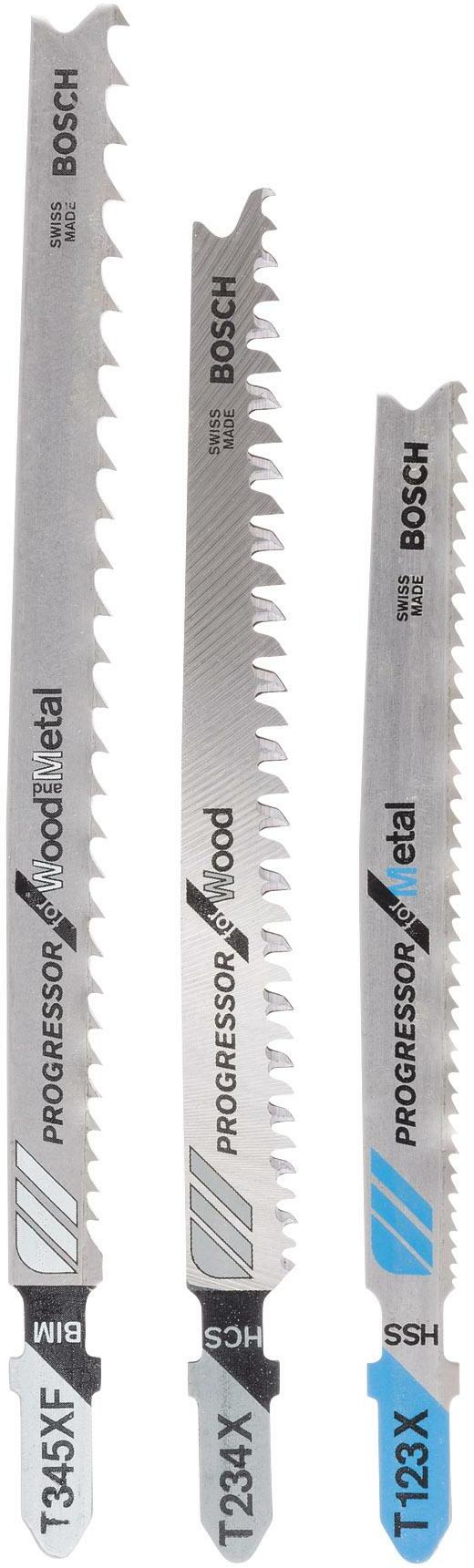 BOSCH 2609256743 jeu de lames de scie sauteuse Progressor T 