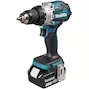 MAKITA DHP489RTJ 18V cordless hammer drill in MAKPAC II (2x 5.0Ah battery + charger)