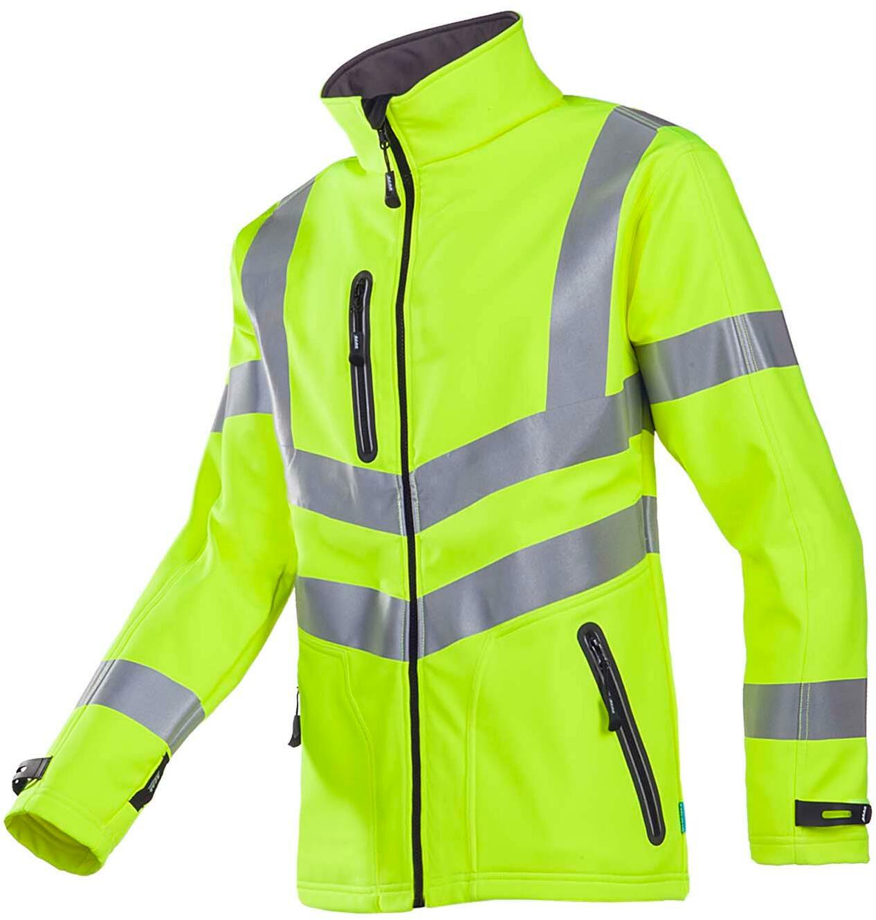 SIOEN DEXTER 722Z veste softshell de signalisation jaune fluo
