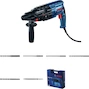 BOSCH GBH 240 hammer drill with SDS-Plus 790 W with drill set in case - 0611272102