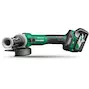 HIKOKI G3613DEWQZ 36V angle grinder 125 mm in HSC III case (2 x 2.5/5.0 MultiVolt battery and MultiVolt charger)