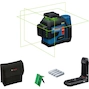 BOSCH GLL 12V-100-33 CG laser croix vert sans fil dans un sac (4x piles AA) - 0601065400