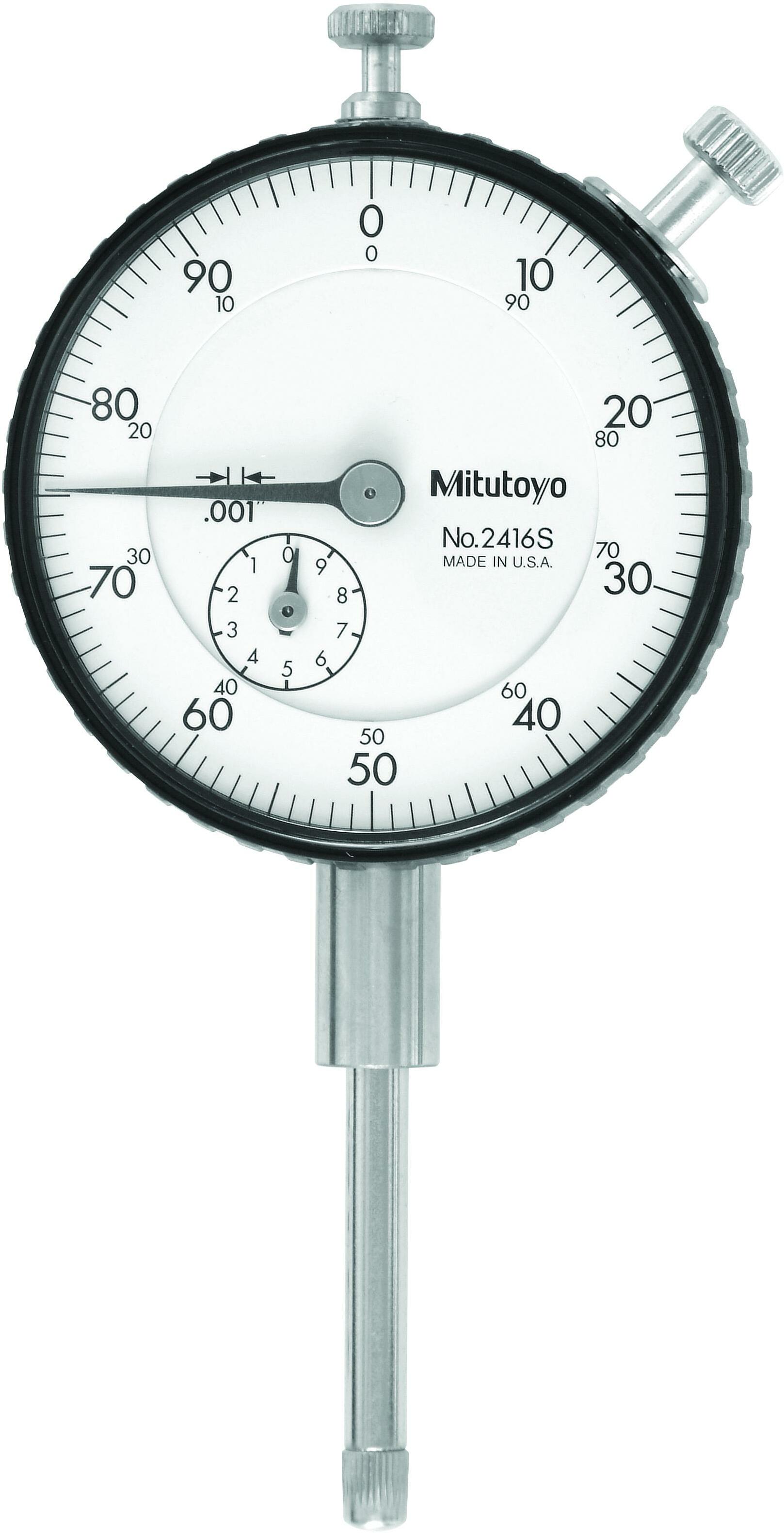 Comparateur Mitutoyo Type ISO - Instrument De Mesure Précision Dos Plat Pour Atelier