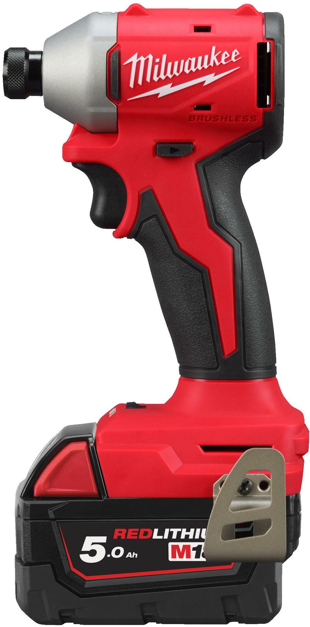 VISSEUSE A CHOCS BRUSHLESS 18V/5AH - PORTE-OUTIL HEX 1/4 - La