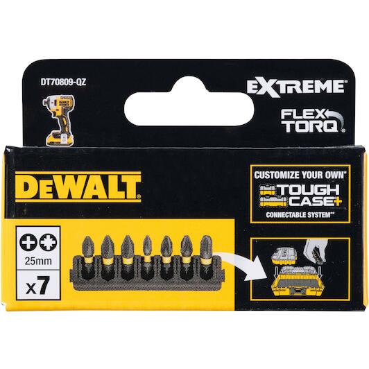 Dewalt Dt Qz Impact Jeu D Embouts De Torsion Mm Dans Le Support Pi Ces