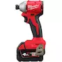 MILWAUKEE M18 BLIDRC-402C compact brushless 1/4" Hex cordless impact screwdriver in transport case(2x 4 Ah battery + charger) - 4933492840