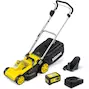 KARCHER HOME&GARDEN LMO 3-18 Battery Set tondeuse à gazon sans fil 34cm (1x batterie 5.0Ah + chargeur) - 14454110