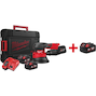 MILWAUKEE M18 FROS125-502X FUEL excentrische accu-schuurmachine 125mm in HD Box (2x 5,0Ah accu + lader) - 4933498254