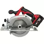 MILWAUKEE HD18 CS-402B accu-cirkelzaag voor hout en kunststof 55mm 165mm in transporttas (2x 4,0Ah accu + lader) - 4933441400