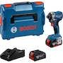 BOSCH GDR 18V-215 accu-draaislagmoeraanzetter in L-BOXX 136 (2x 4,0Ah accu + lader) - 06019N2002