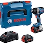BOSCH GDS 18V-750 C cordless impact wrench in L-BOXX 136 (2x 8.0Ah ProCORE battery + charger) - 06019L9002