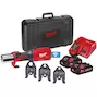 MILWAUKEE M18 ONEBLHPT-302C TH-SET FORCE LOGIC ONE-KEY Outil de presse sans fil et sans balais + 3 mors TH en mallette (2x 3.0Ah batterie + chargeur) - 4933478307