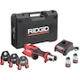 RIDGID RP 251 12V accu-persgereedschap met V-bekken in koffer (2x 2,5Ah accu + lader) - 78268