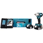 MAKITA Clé à chocs sans fil 18V LXT 1/2" 330Nm en MAKPAC II (2x batterie 5.0Ah + chargeur) - DTW300RTJ