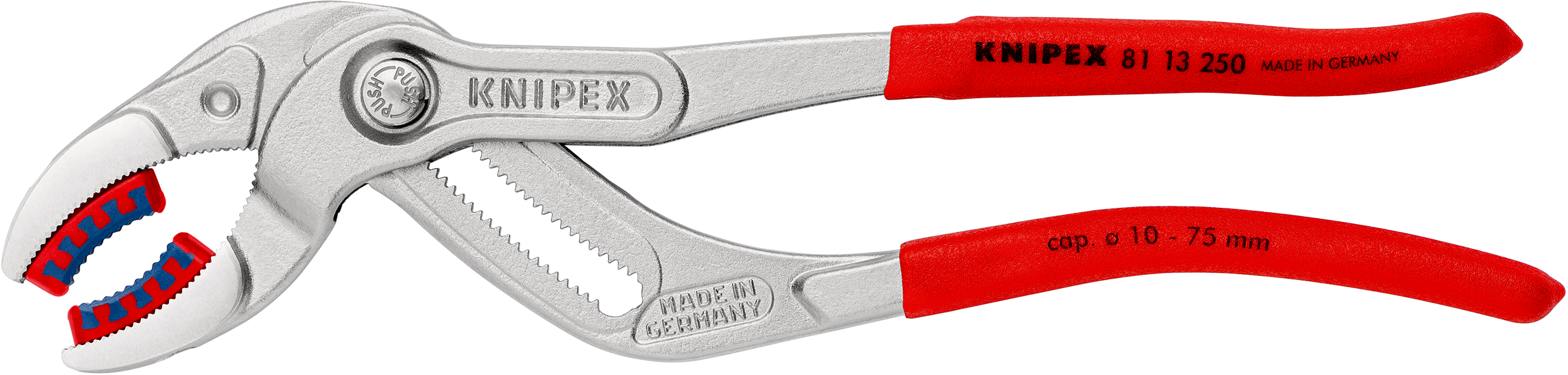KNIPEX 8111-250mm - Sifon- en connectorentang | Dunnink Zwolle