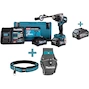 MAKITA HP001GM201 40Vmax XGT accu-klopboorschroefmachine in MAKPAC (2x 4,0Ah accu + lader)