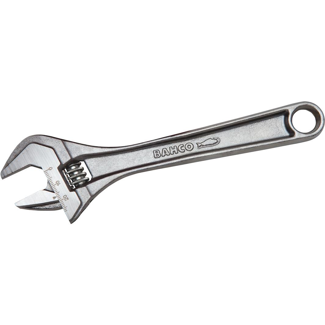 BAHCO 8073 C IP Spanner Adjustable With Central Nut Chromed 12 34 Mm 305 Mm 36526