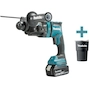 MAKITA DHR182RTJ 18V LXT cordless combi hammer SDS-Plus 18mm in MAKPAC IV (2x 5.0Ah battery + charger)