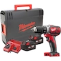 MILWAUKEE M18 BDD-402X compacte accu-schroefboormachine in HD Box (2x 4,0Ah accu + lader) - 4933446198