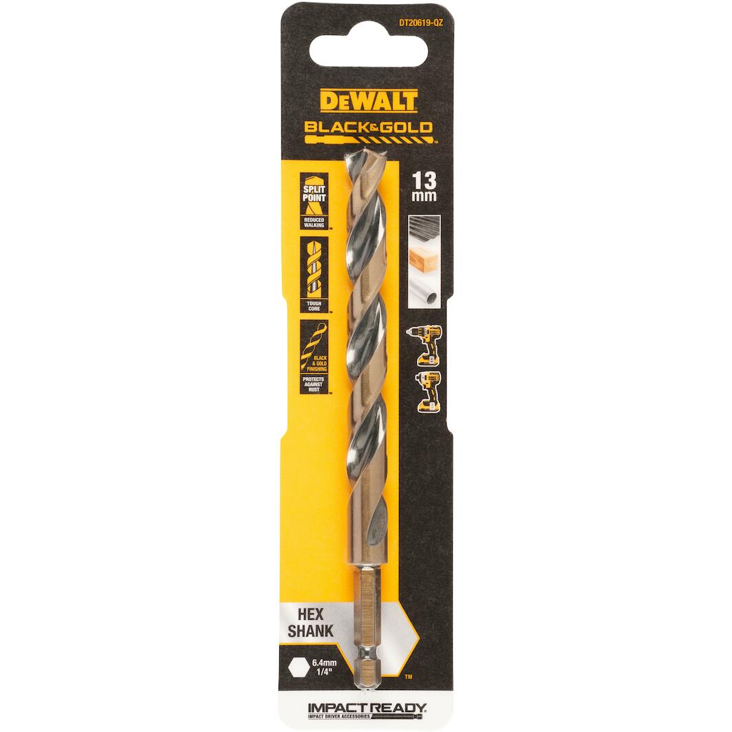 Mèche à Bois Dewalt DT4872-QZ 10x600mm Pour Perçage Précis Et Rapide