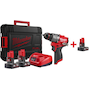 MILWAUKEE M12 FDD2-402X FUEL subcompacte accu-schroefboormachine in HD Box (2x 4,0Ah accu + lader) - 4933479874
