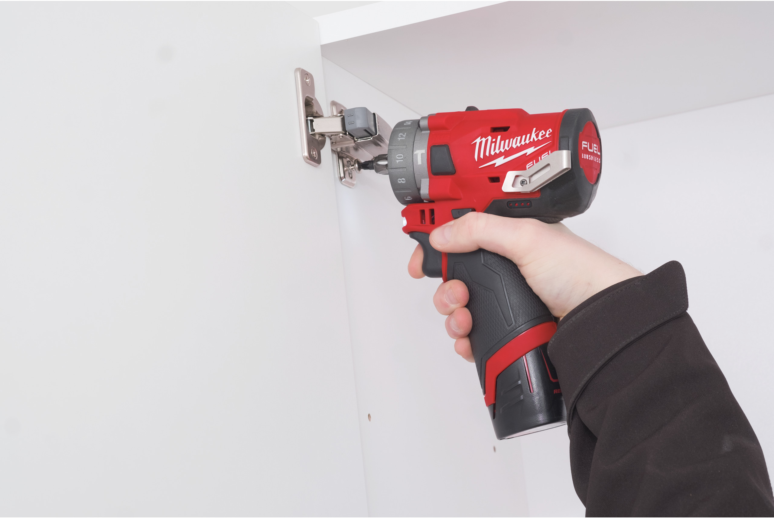 MILWAUKEE M12 FPDX-202X subcompact cordless impact drill with