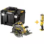 DEWALT DCS579NT-XJ 54V XR FLEXVOLT cordless circular saw 61mm 190mm compatible with guide rail in TSTAK case (without battery and charger)