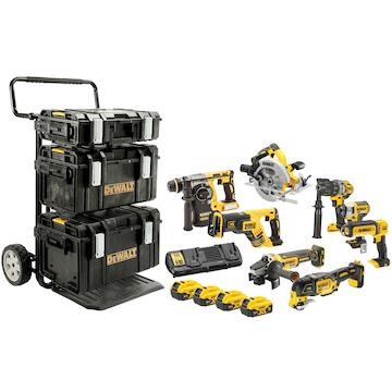 Jeu de machines sur accu