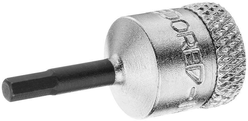 Douille 1/4" 10 Mm 6 Pans GEDORE – Pour Cliquet 6,3 Mm, Acier Chromé – Outil Professionnel Made In Germany