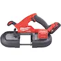 MILWAUKEE M18 FBS85-202C Scie à ruban compacte sans fil FUEL dans une mallette de transport (2x 2.0Ah batterie + chargeur) - 4933471497