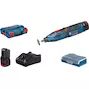 BOSCH GRO 12V-35 accu-rotatiegereedschap met accessoirebox in L-Boxx 102 (2x 2,0Ah accu + lader) - 06019C5001