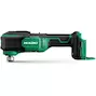 HIKOKI CV18DAW2Z 18V cordless multitool incl. accessory set in HSC II (without battery and charger)