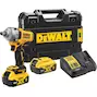 DEWALT DCF891P2T-QW 18V XR Brushless 1/2" accu-slagmoersleutel met frictiering aansluiting in TSTAK (2x 5.0Ah accu + lader)