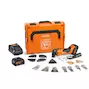 FEIN AMM 500 Plus Top AS MultiMaster 18V cordless multitool oscillating in L-BOXX 136 (2x 4.0Ah battery + charger) - 71293861000