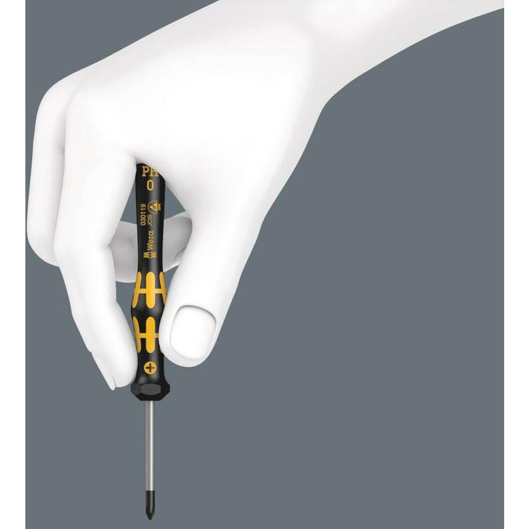 WERA 1578 A ESD Micro Tournevis Kraftform, 0,35 X 2,5 X 40 Mm 05030108001 69559