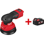 MILWAUKEE M18 FROS125-0B excentrische accu-schuurmachine 125mm in transporttas (zonder accu en lader) - 4933498253