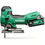 HIKOKI CJ18DBWPZ 18V cordless jigsaw 135 mm in HSC II case (2x 5.0Ah battery + charger)