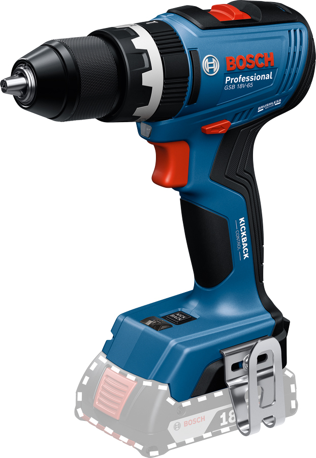 Bosch GSR 18V-55 (zonder accu) - - Voor 23.59u, morgen in huis