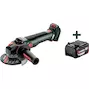METABO WVB 18 LT BL 11-125 Quick Inox angle grinder (without battery and charger) - 613091850