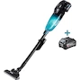 MAKITA CL001GD208 40Vmax XGT accu-stofzuiger met stofcapsule turquoise (2x 2,5Ah accu + lader)