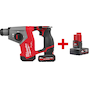 MILWAUKEE M12 FHAC16-502X Perceuse sans fil compacte FUEL SDS-Plus 16mm en HD Box (2x batterie 5.0Ah + chargeur) - 4933499185