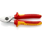Knipex Kracht-Zijsnijtang 160 Mm - Zwart Geatramenteerd Met Meercomponentengrepen 74 12 160
