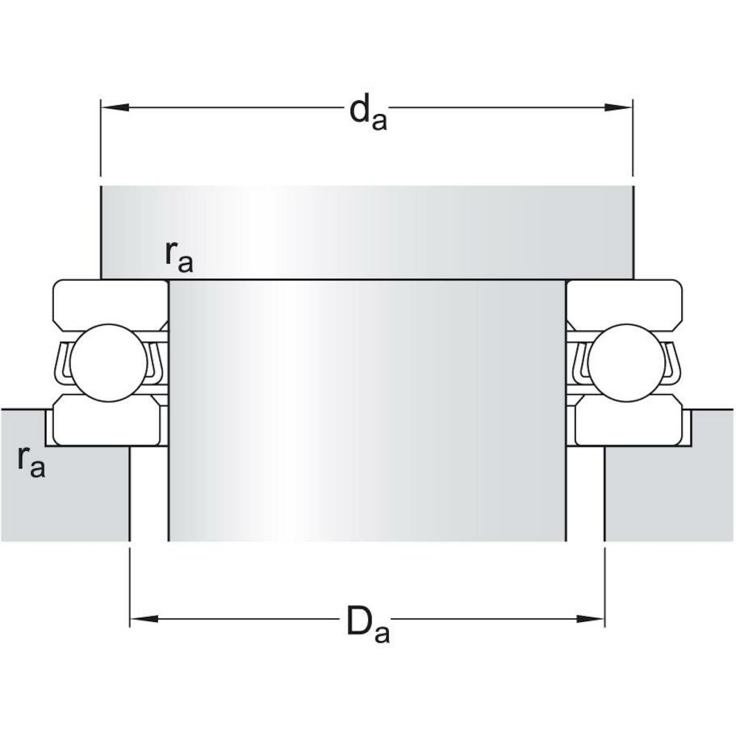 Roulement à Billes ER20R ER206-20 - 1-1/4" Avec Anneau à Clapet - PGN Bearings