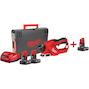 MILWAUKEE M12 BLP-402X rabot sans fil autocopiant en HD-Box (2x 4.0Ah batterie + chargeur) - 4933492851