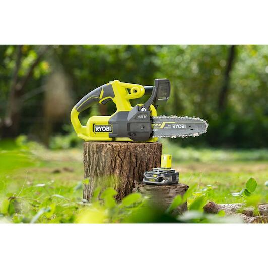 RYOBI RY18CS20A 125 18V ONE cordless chainsaw 20cm 1x 2.5Ah battery charger 5133005415 Klium