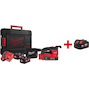 MILWAUKEE M18 FBTS75-552X FUEL accubandschuurmachine 75mm in HD Box (2x 5,5Ah accu + lader) - 4933479615