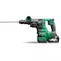 HIKOKI DH3628DCWRZ 36V cordless SDS-Plus combination hammer + quick-change drill chuck in an HSC IV case (2 x 2.5Ah MultiVolt batteries + charger)