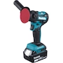 MAKITA DPV300RTJ 18V cordless polisher 75mm in MAKPAC (2x 5.0Ah battery + charger)
