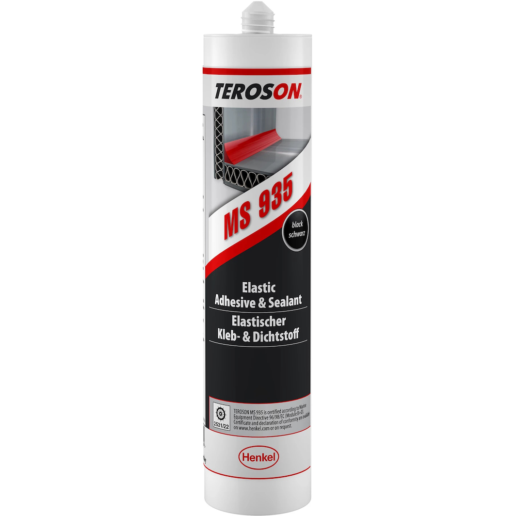 Terostat Cladding TEROSON TEROSTAT MS 935 elastische vlakkenafdichting zwart (290 ml ...