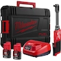 MILWAUKEE M12 FPTR-202X FUEL INSIDER battery-piercing ratchet in HD Box (2x 2.0Ah battery + charger) - 4933499411
